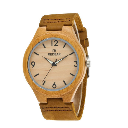 Fashionable and Hot - selling Belts, Luminous Wooden Watches