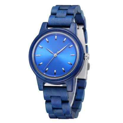 Ultra-thin Fashion Minimalist Wooden Watch, Casual Unisex Couple Wooden Watch